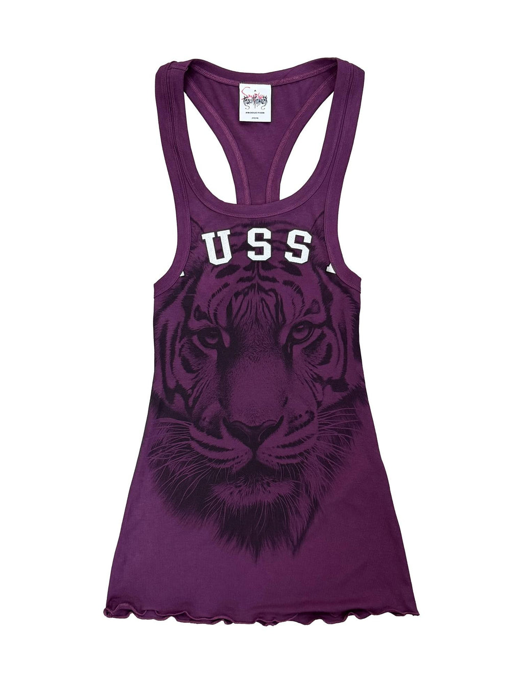 FOURFORTY Tiger Graphic Print Women's Tank Tops