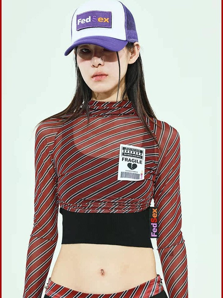 FOURFORTY Trucker Mesh Panel Women's Adjustable Mesh Back Baseball Caps