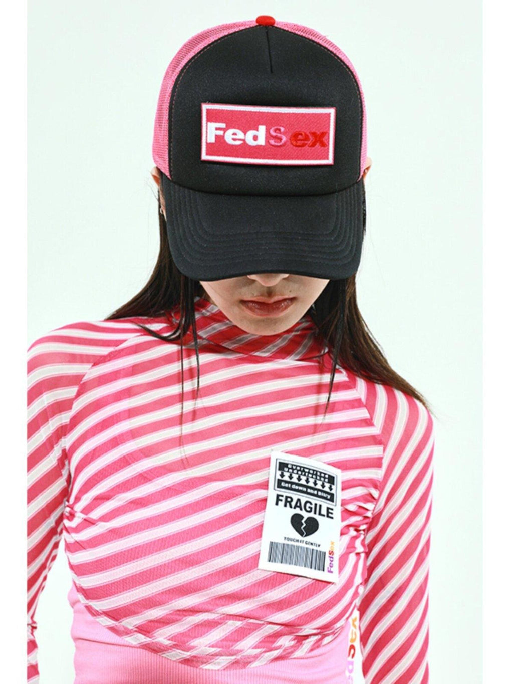 FOURFORTY Trucker Mesh Panel Women's Adjustable Mesh Back Baseball Caps