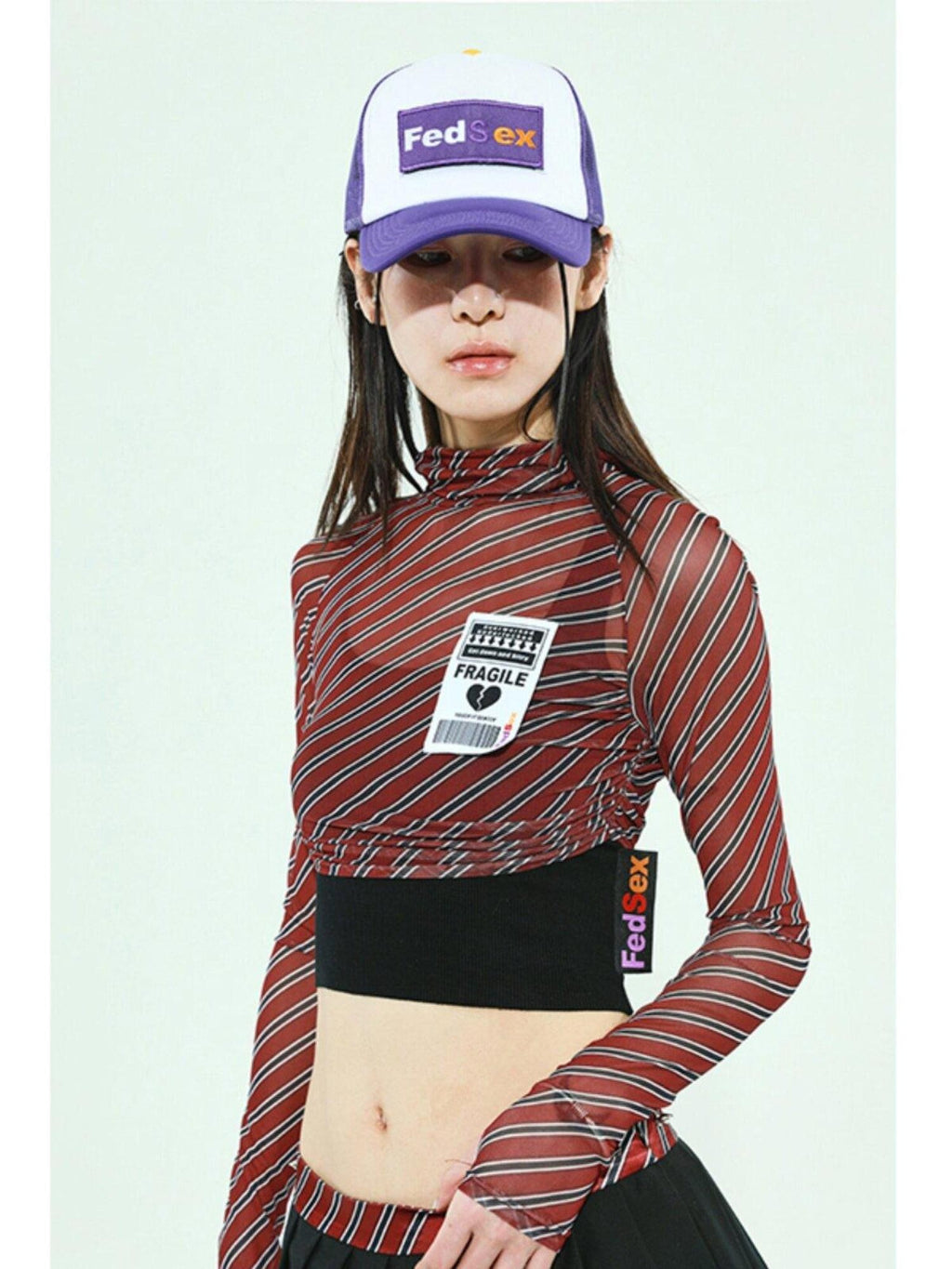 FOURFORTY Trucker Mesh Panel Women's Adjustable Mesh Back Baseball Caps