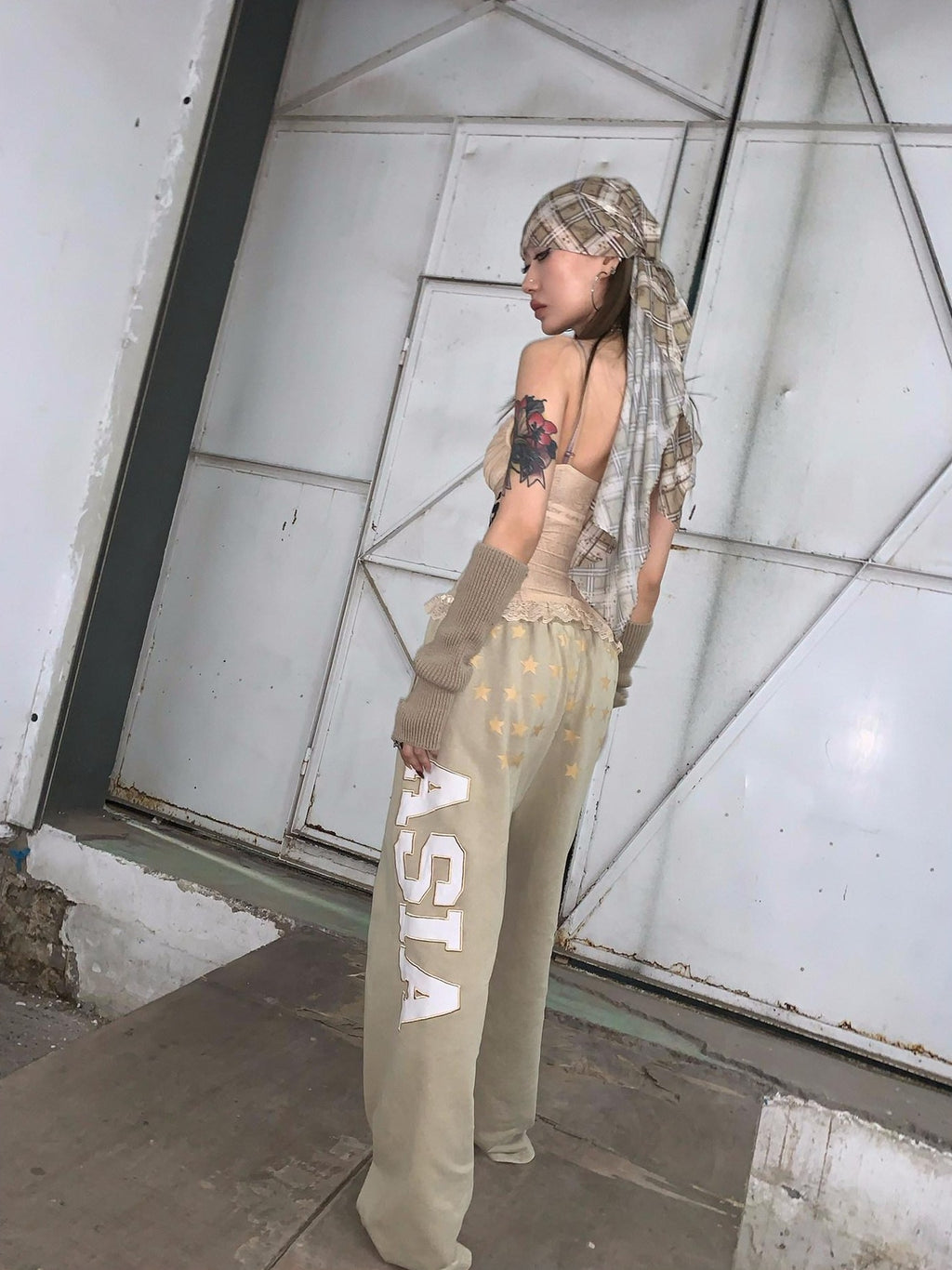 FOURFORTY Tubular Seamless Relaxed Women's Loose Fit Athleisure Sweatpants