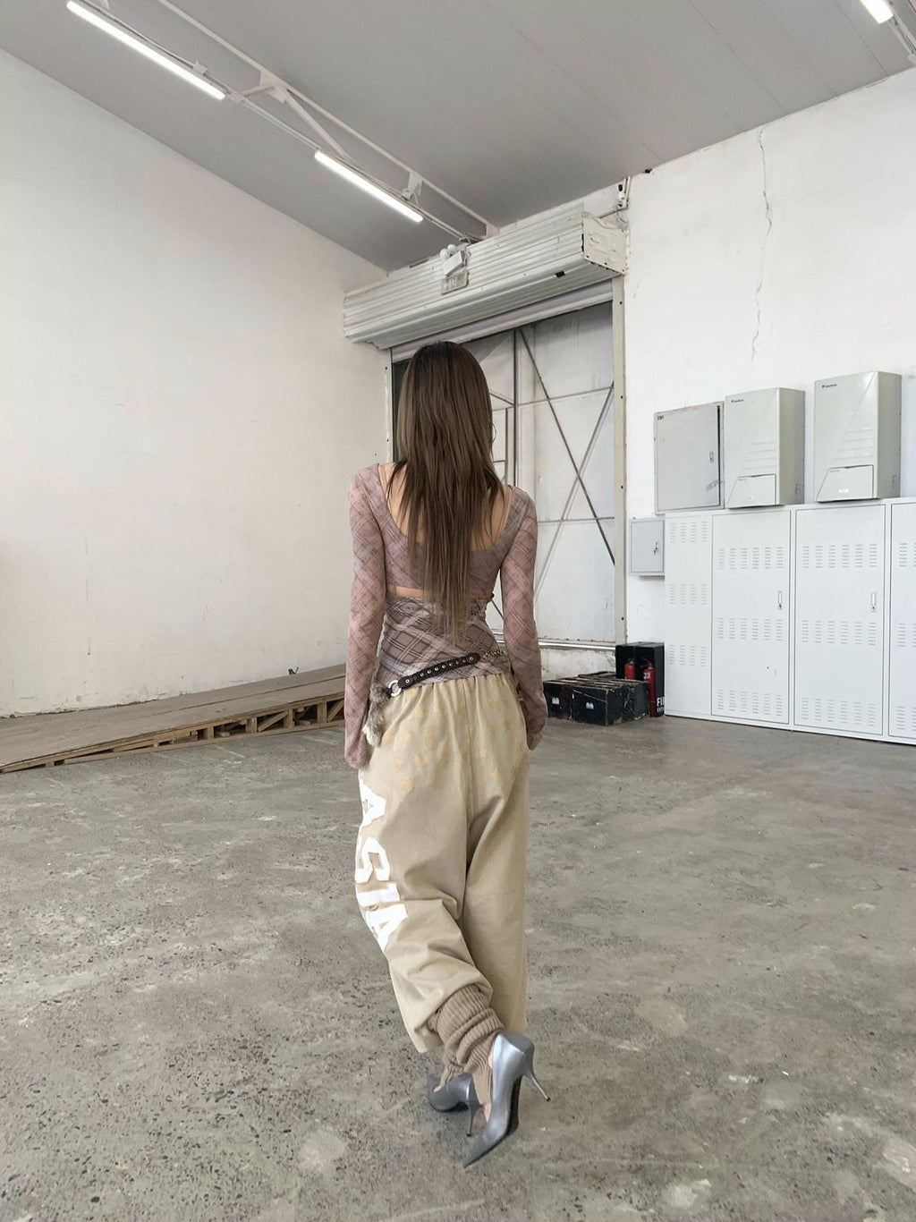 FOURFORTY Tubular Seamless Relaxed Women's Loose Fit Athleisure Sweatpants