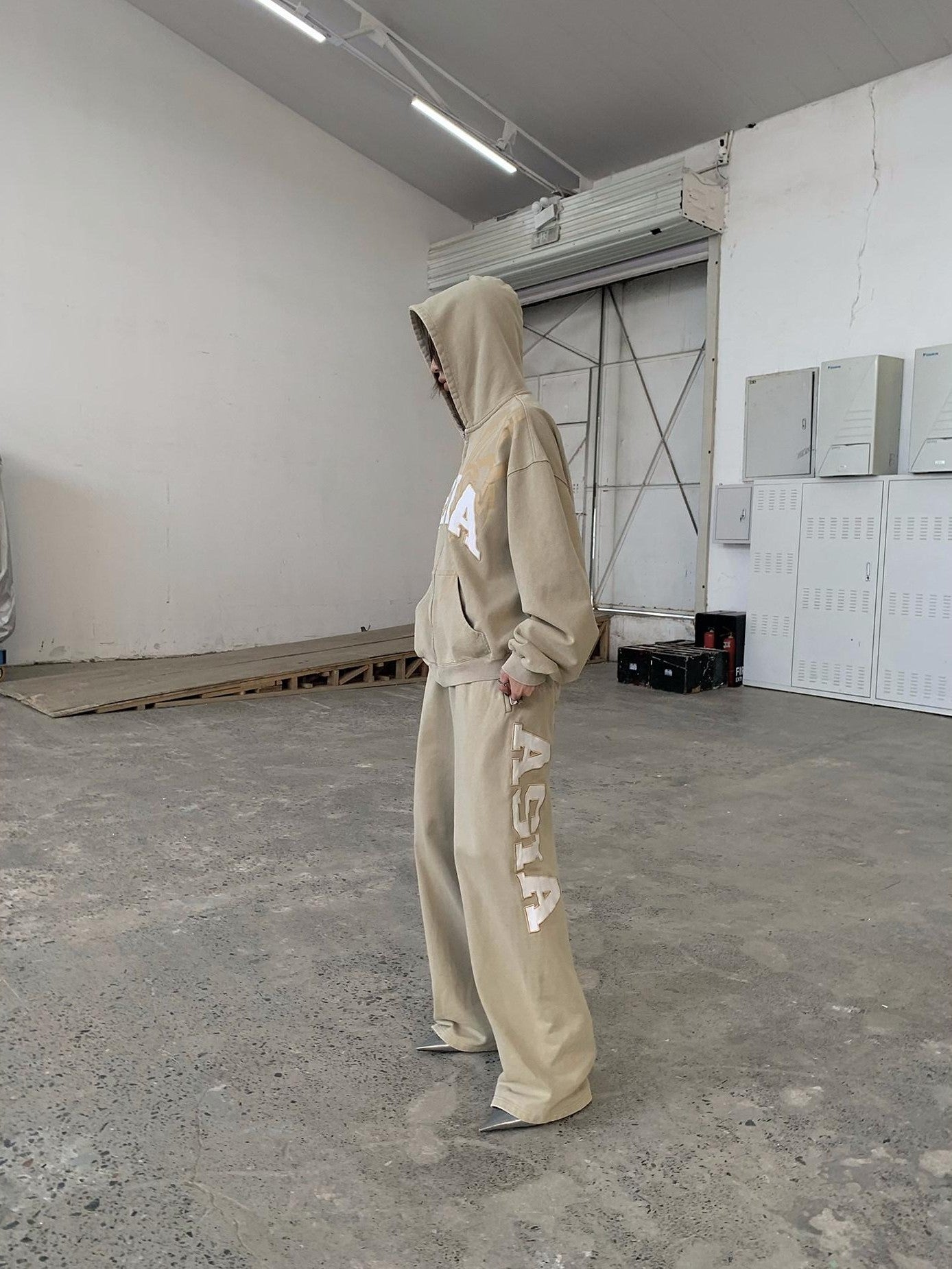FOURFORTY Tubular Seamless Relaxed Women's Loose Fit Athleisure Sweatpants