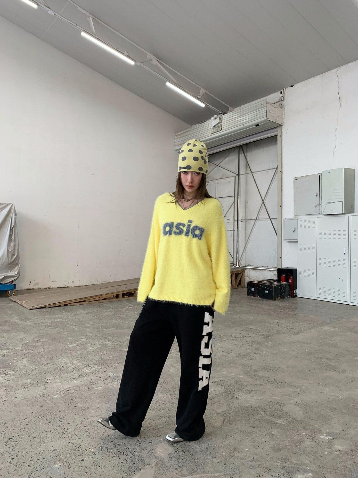 FOURFORTY Tubular Seamless Relaxed Women's Loose Fit Athleisure Sweatpants