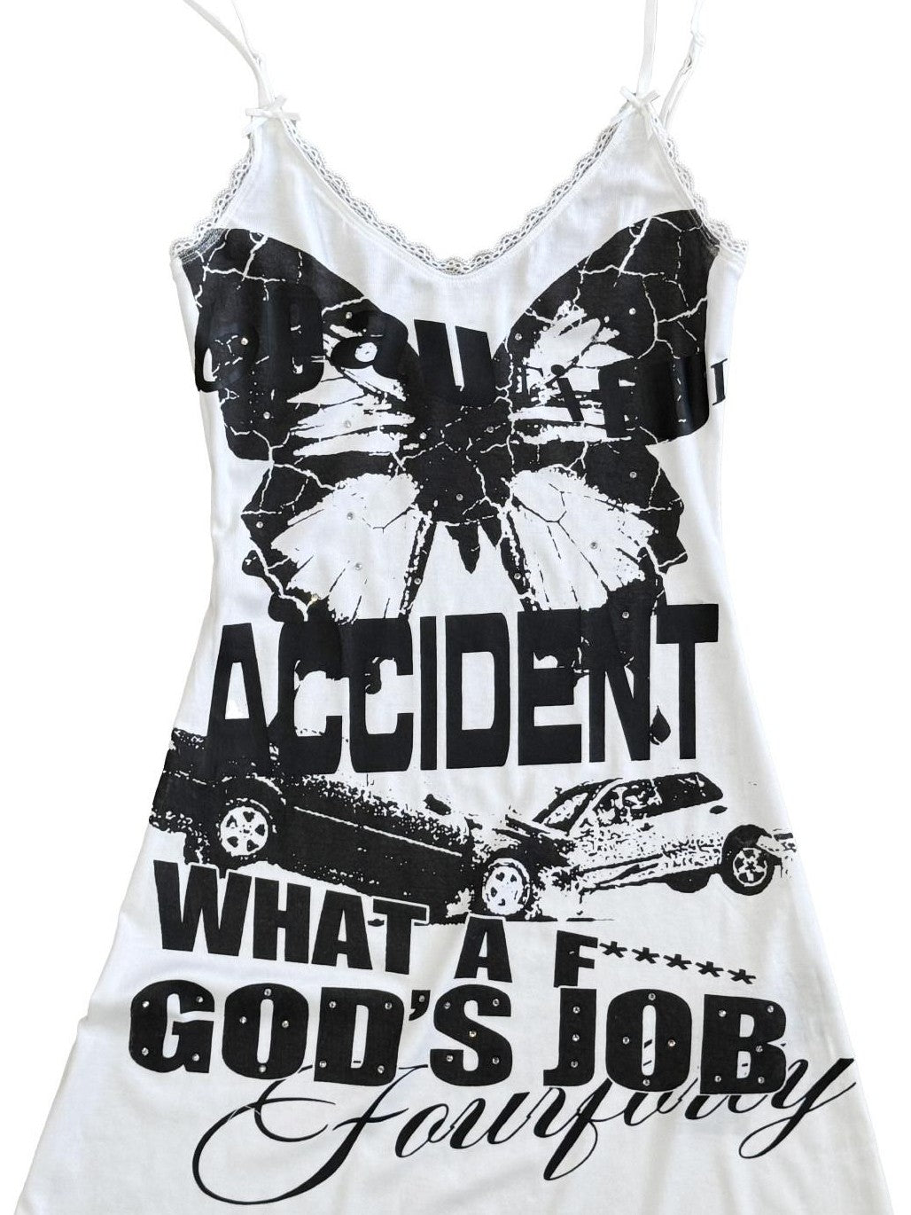 FOURFORTY Women's Slip Mini Dresses