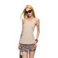 Fanptntox_Apricot_Ruched_Backless_Waist_Cinched_Women's_Polyester_Halter_Mini_Dresses_1050693046402_MISSTT
