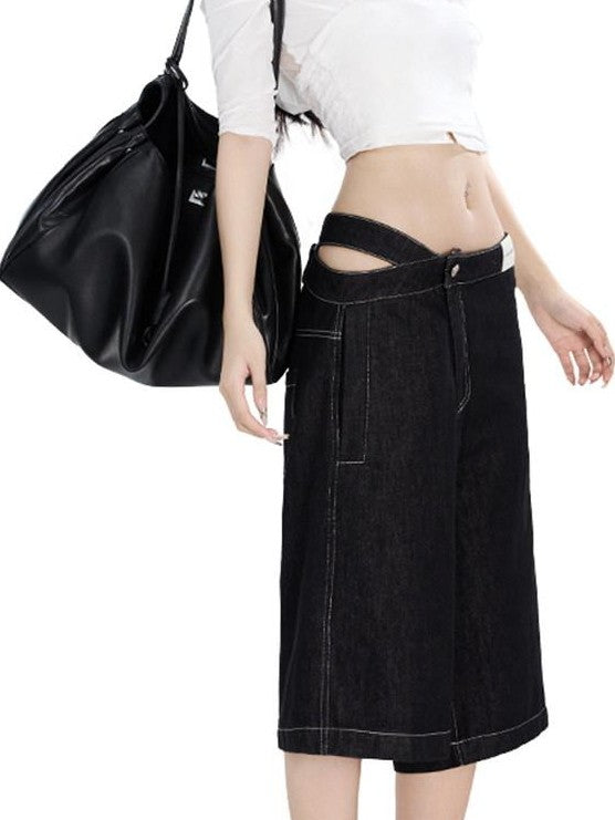 Fanptntox Black And White Hooded Hook Closure Mesh Back Slim Fit Women's Cropped Shirts