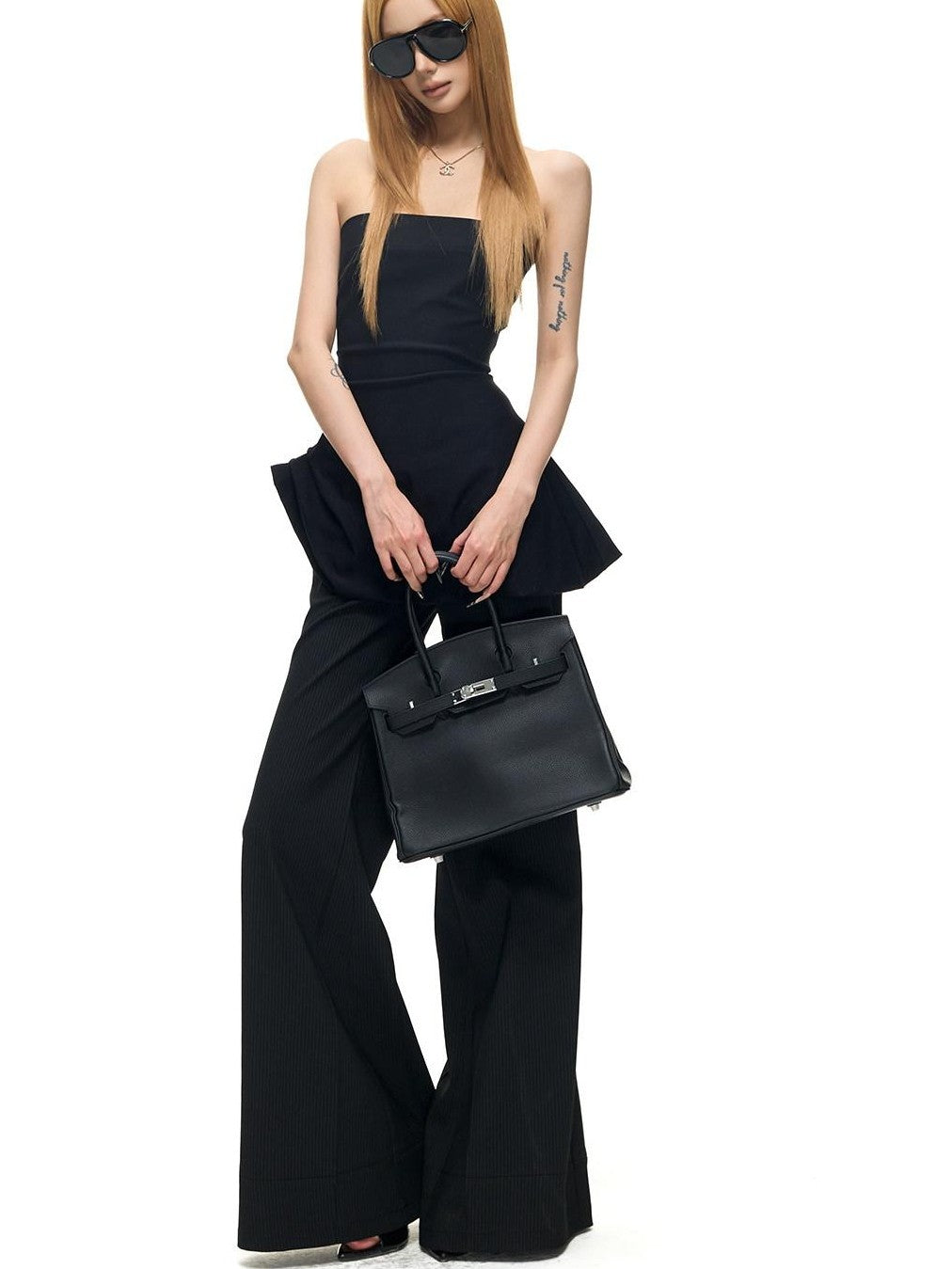 Fanptntox Black Asymmetrical Ruched Off Shoulder Fitted Women's Stretch Tube Mini Dresses