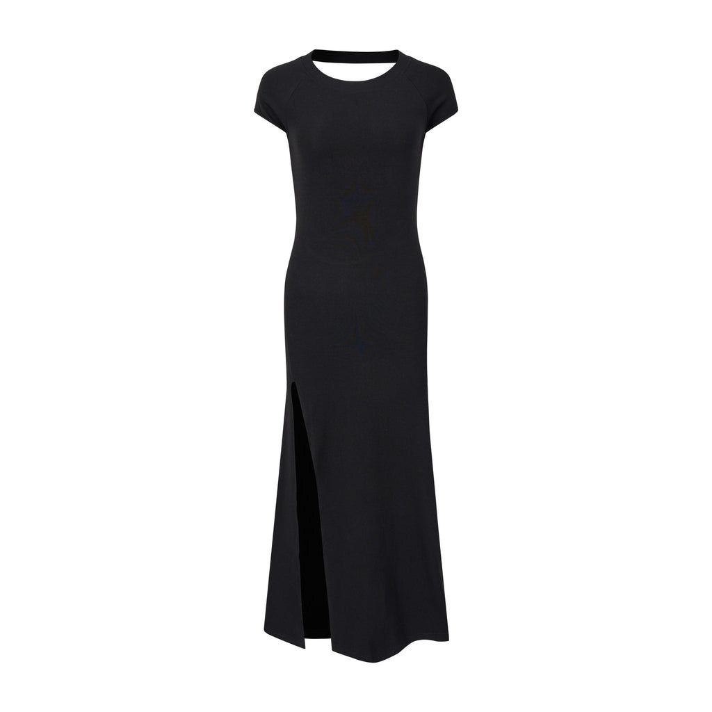Fanptntox_Black_Back_Cutout_High_Waist_Solid_Women's_Other_Fabric_Bodycon_Maxi_Dresses_784808008063_MISSTT