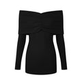 Fanptntox_Black_Off_Shoulder_Long_Sleeve_High_Waist_Solid_Women's_Bodycon_Mini_Dresses_761384373850_MISSTT