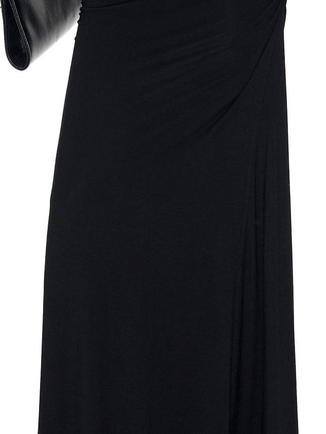 Fanptntox Black Red Knitted Ruched Low Waist Bodycon Women's Viscose Matching Skirt Sets