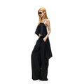 Fanptntox_Black_Strappy_Backless_Cropped_Multiway_Women's_Woven_Polyester_Camisoles_1047074434815_MISSTT