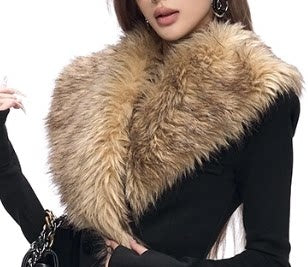 Fanptntox_Black_Stretch_Slim_Knit_Double_Breasted_Detachable_Fur_Collar_Women's_Blazers_987034527432_MISSTT