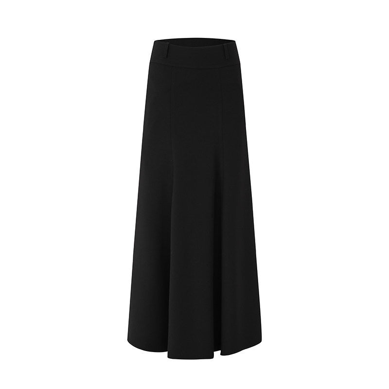 Fanptntox_Black_Tailored_High_Waist_Slim_Fit_Long_Solid_Women's_Mermaid_Skirts_724050394826_MISSTT