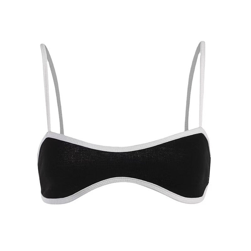 Fanptntox_Black_White_Polka_Dot_Mesh_Mock_Neck_Women's_Long_Sleeve_T-shirts_773708295513_MISSTT
