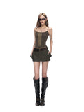 Fanptntox_Brown_Green_Vintage_Minimalist_Studded_Lettered_Women's_Pu_Soft_Belts_991082976275_MISSTT