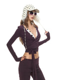 Fanptntox_Cross_Tie_Long_Sleeve_Slimming_High_Waist_Flare_Women's_Knit_Tracksuit_Sets_1021190237587_MISSTT