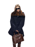 Fanptntox_Detachable_Fur_Collar_Drawstring_Waist_Women's_Polyester_Short_Coats_986977327116_MISSTT