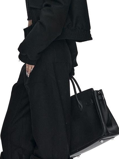 Fanptntox Detachable Fur Collar Quilted Short Women's Polyester Blend Puffer Jackets