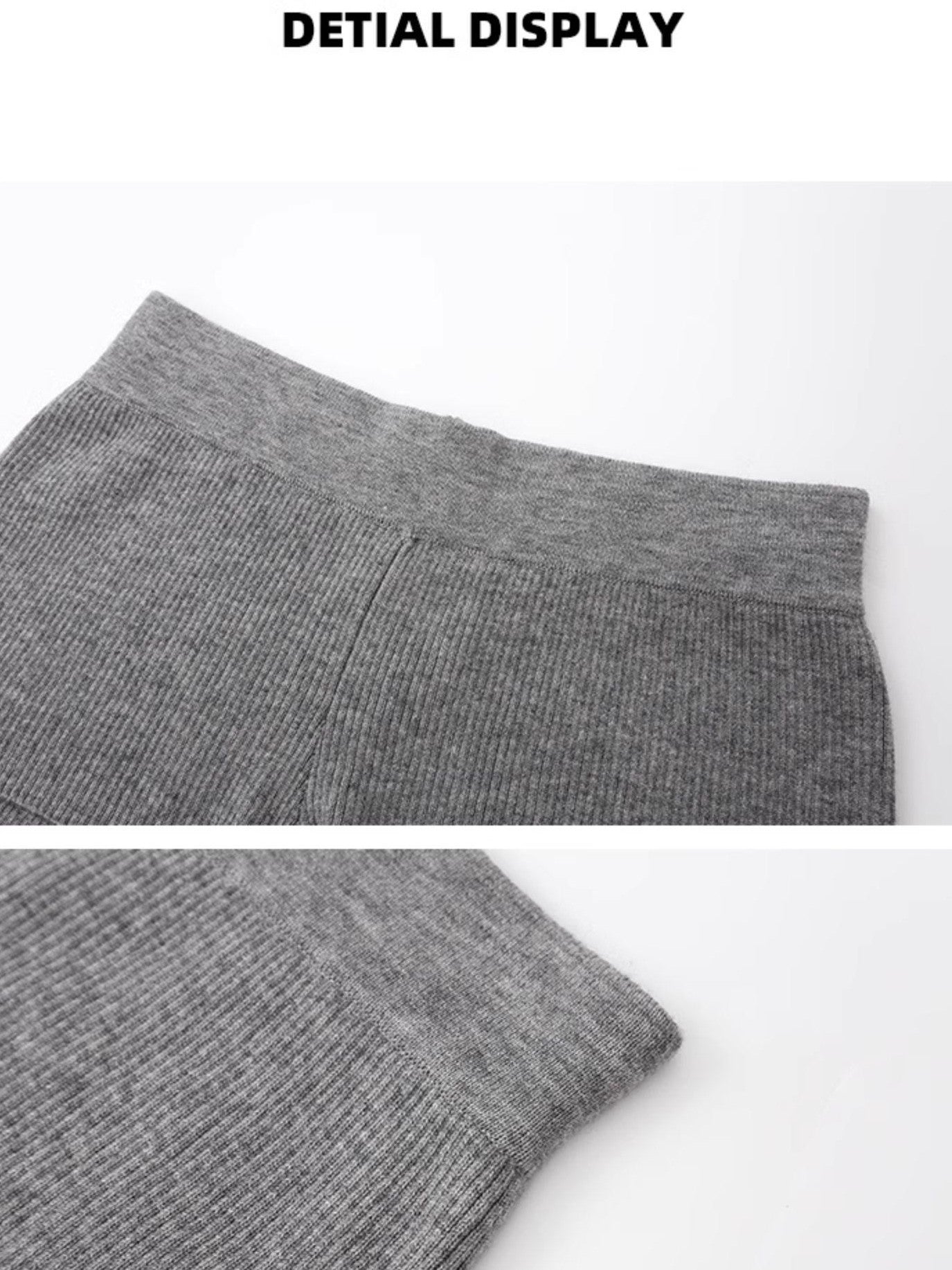Fanptntox Heather Gray Sexy Playful Slimming Women's Knit Casual Top & Shorts Sets