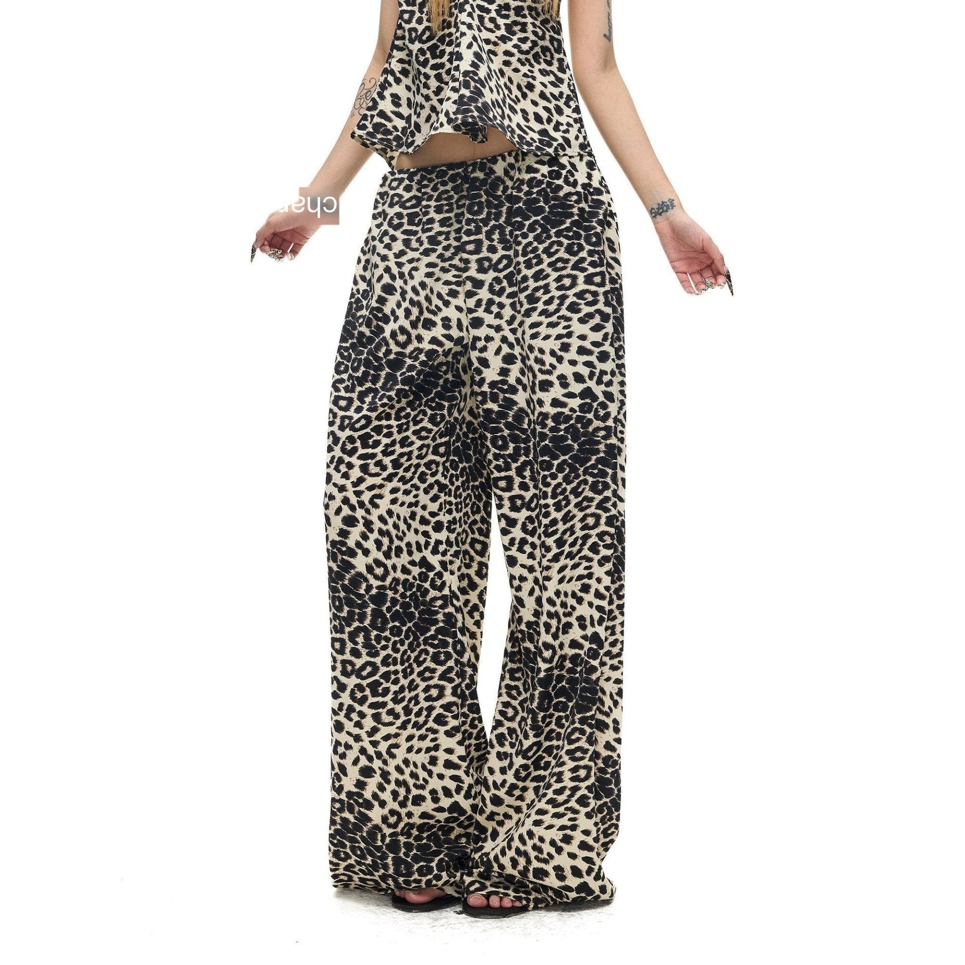 Fanptntox_Leopard_Print_V-neck_Camisole_Wide_Leg_Women's_Lounge_Top_&_Pants_Sets_1040130297396_MISSTT