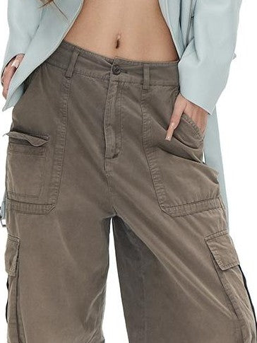 Fanptntox Light Blue Asymmetric Zip Belted Waist Women's Faux Leather Casual Jackets