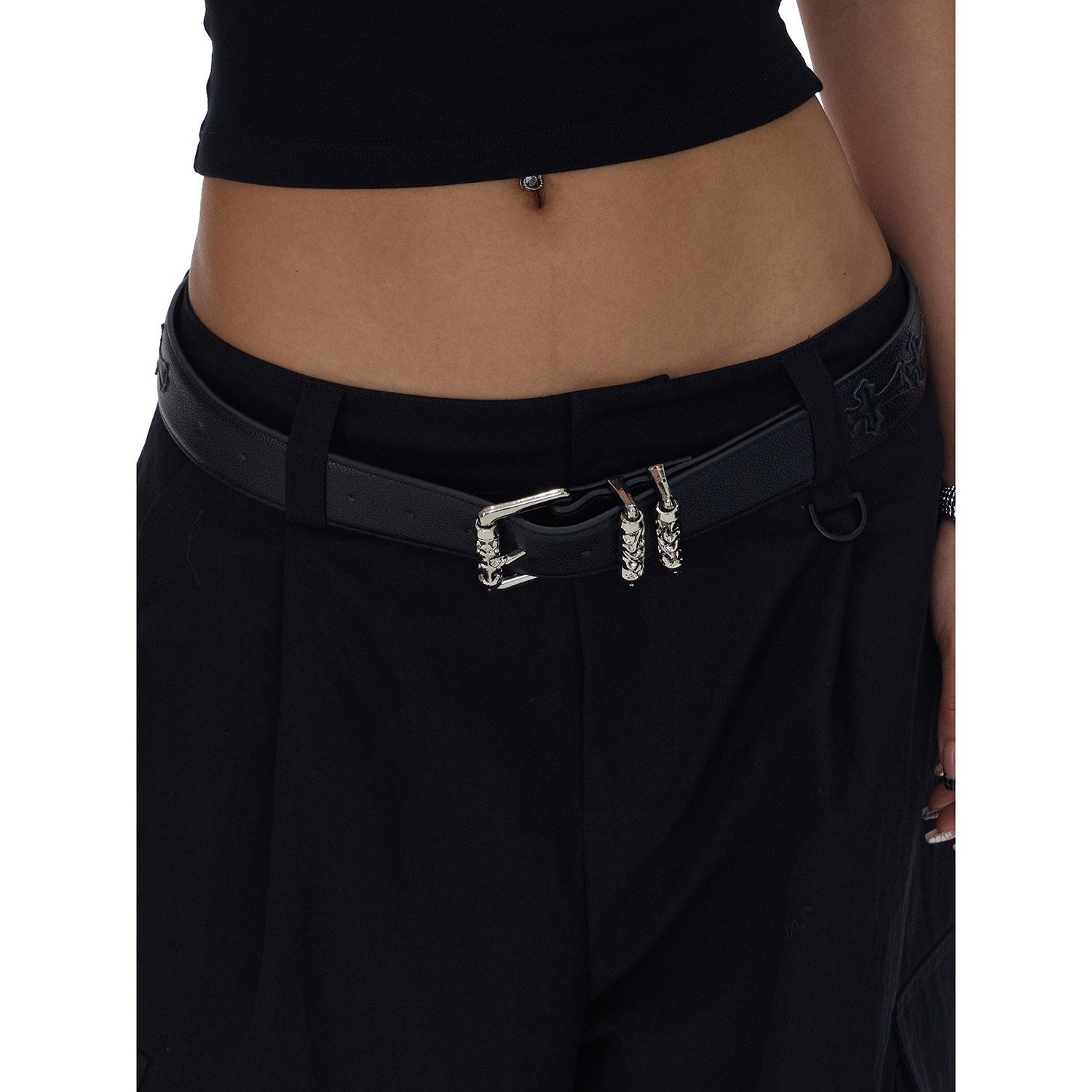 Fanptntox_Litchi_Grain_Embossed_Lettering_Alloy_Buckle_Women's_Soft_Pu_Belts_918568325364_MISSTT