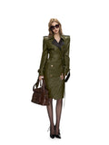 Fanptntox_Olive_Panel_Gold_Button_Hip_Hugging_Fitted_Women's_Pu_Trench_Coats_1000996815712_MISSTT