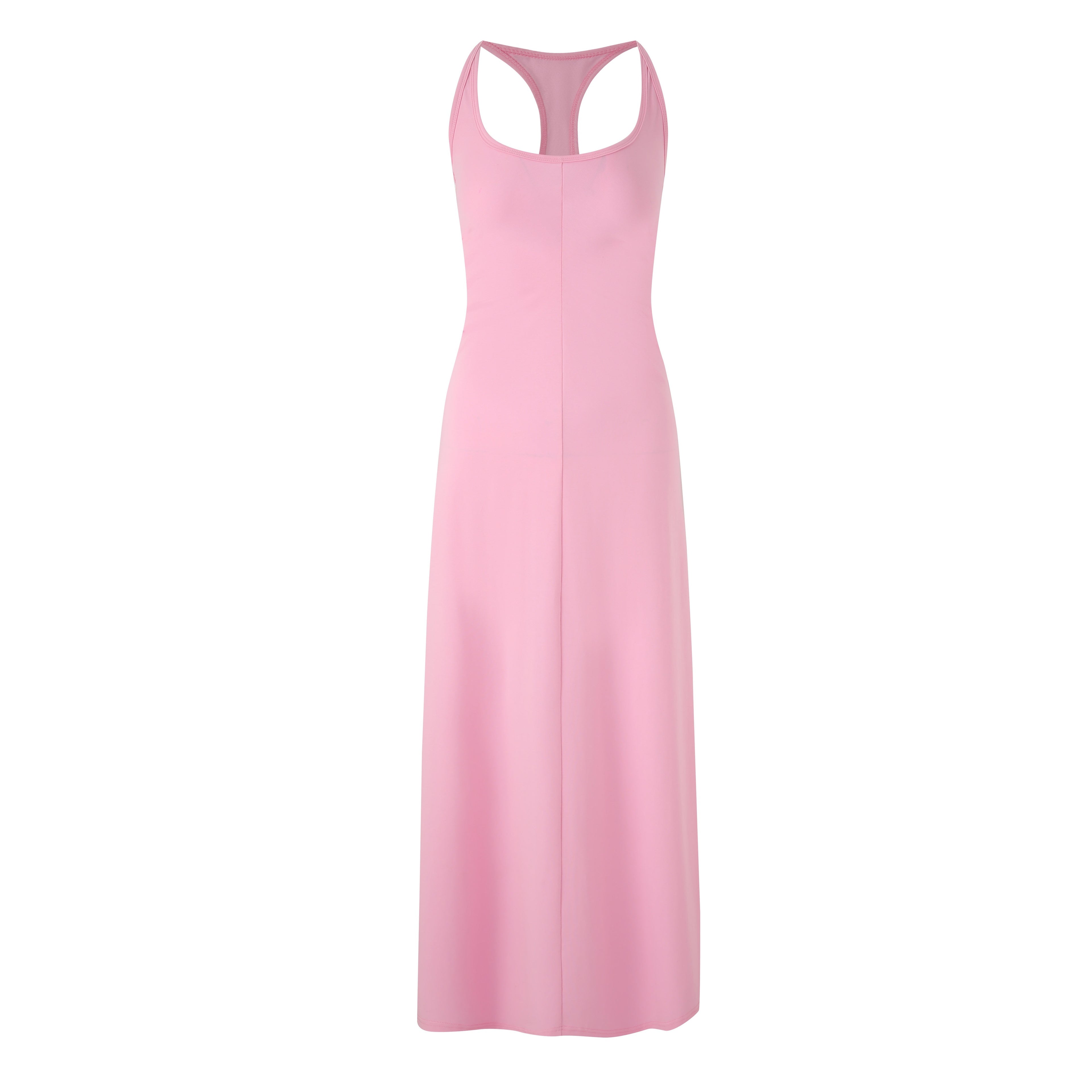 Fanptntox_Pink_U_Neck_Spaghetti_Strap_Slim_Fit_Women's_Other_Fabric_Slip_Maxi_Dresses_718157854663_MISSTT