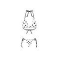 Fanptntox_Playful_Polka_Dot_Halter_Tie_Printed_Women's_Polyester_Stretch_Bikinis_1021956632966_MISSTT