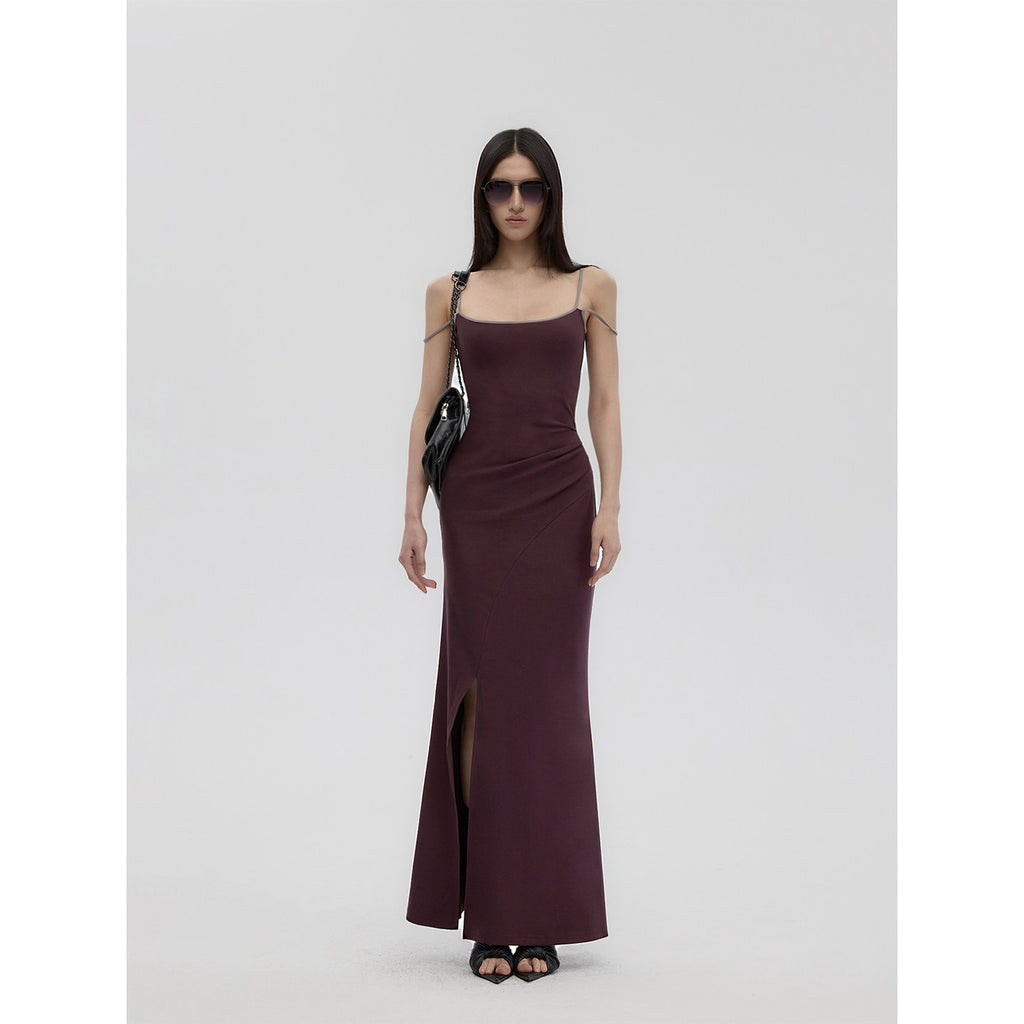 Fanptntox_Purple_Structured_U_Neck_Fishtail_Women's_Cotton_Bodycon_Maxi_Dresses_930741455586_MISSTT