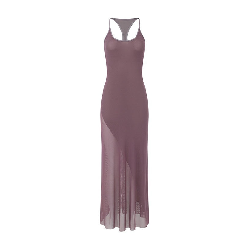 Fanptntox_Purple_U_Neck_Mesh_Panel_Spaghetti_Strap_High_Waist_Women's_Bodycon_Maxi_Dresses_900680662206_MISSTT