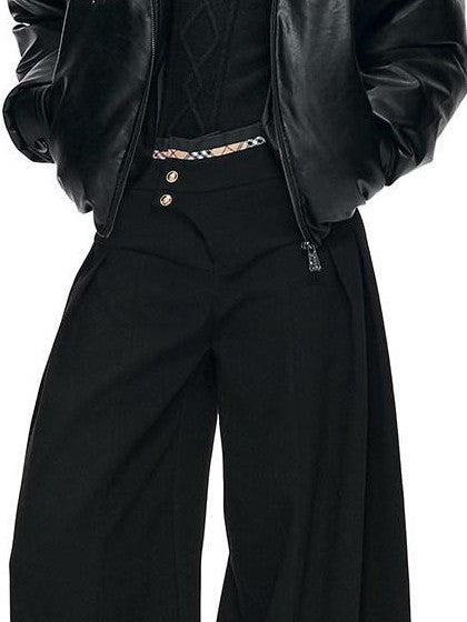 Fanptntox Retro Street Fur Collar Short Windproof Loose Women's Pu Leather Puffer Jackets