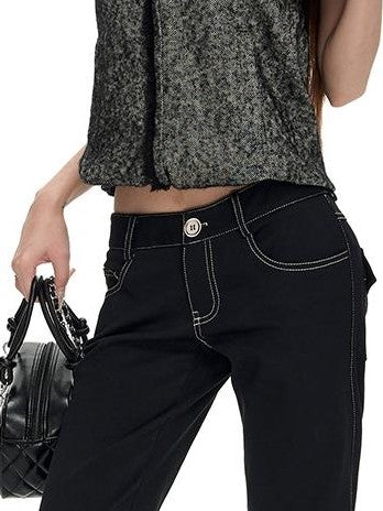 Fanptntox Ruched Color Block Cropped Slim Fit Wool Blend Women's Tube Tops