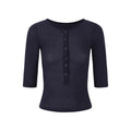 Fanptntox_Semi_Sheer_Waist_Cinch_Zipper_Cropped_Elbow_Sleeve_Women's_Tencel_Slim_T-shirts_901509252599_MISSTT