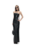 Fanptntox_Sexy_Black_Backless_Waist_Cinch_Bodycon_Women's_Leather_Strapless_Maxi_Dresses_988360301336_MISSTT