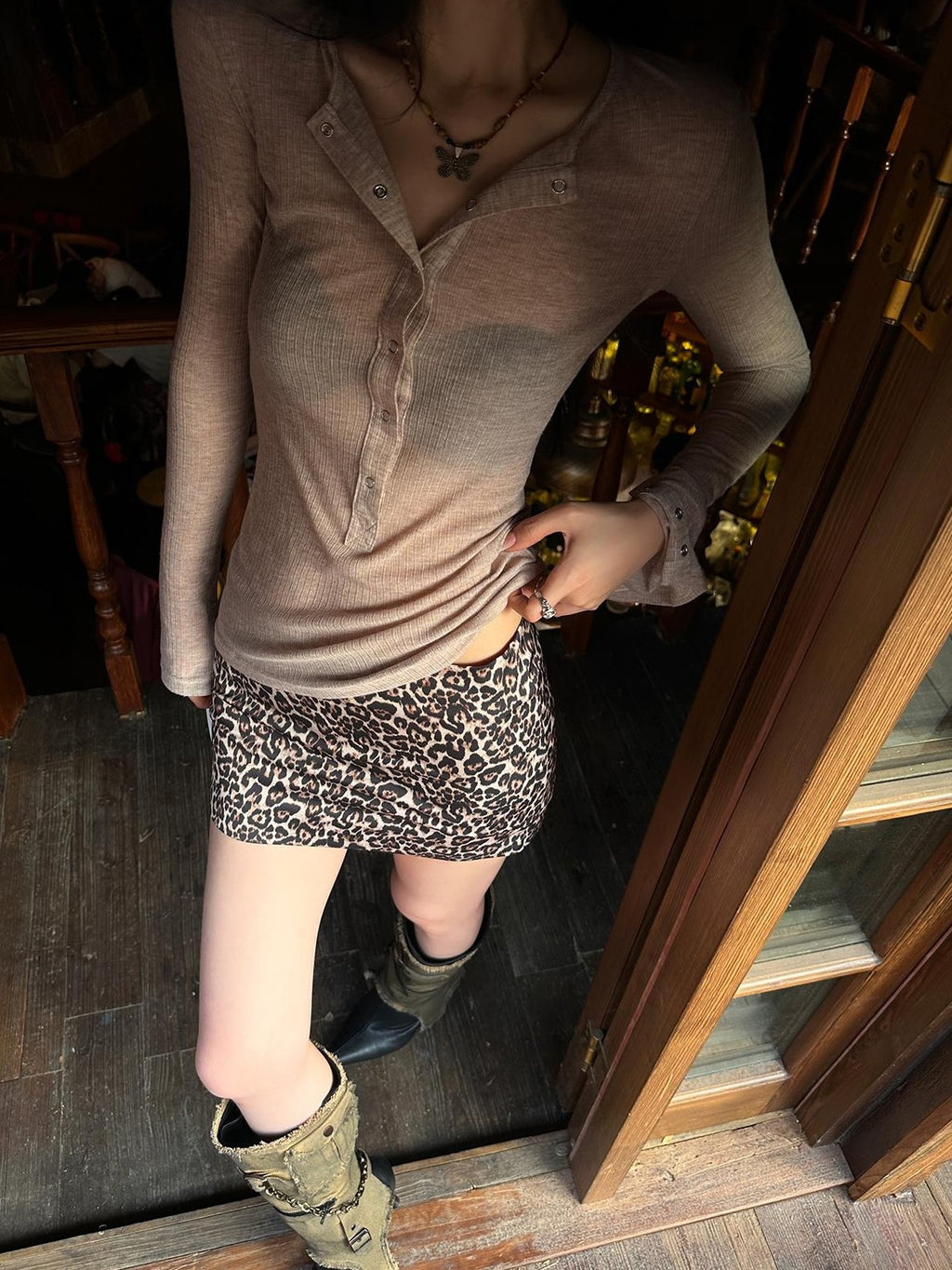 Fanptntox Sheer Mesh Slimming Straight Fit Women's Long Sleeve T-shirts