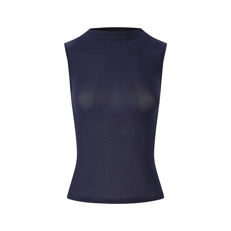 Fanptntox_Sheer_Ruched_Racerback_Open_Back_Slim_Fit_Women's_Stretch_Tank_Tops_907469582494_MISSTT