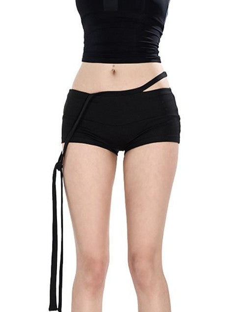Fanptntox Sheer Ruched Racerback Open Back Slim Fit Women's Stretch Tank Tops