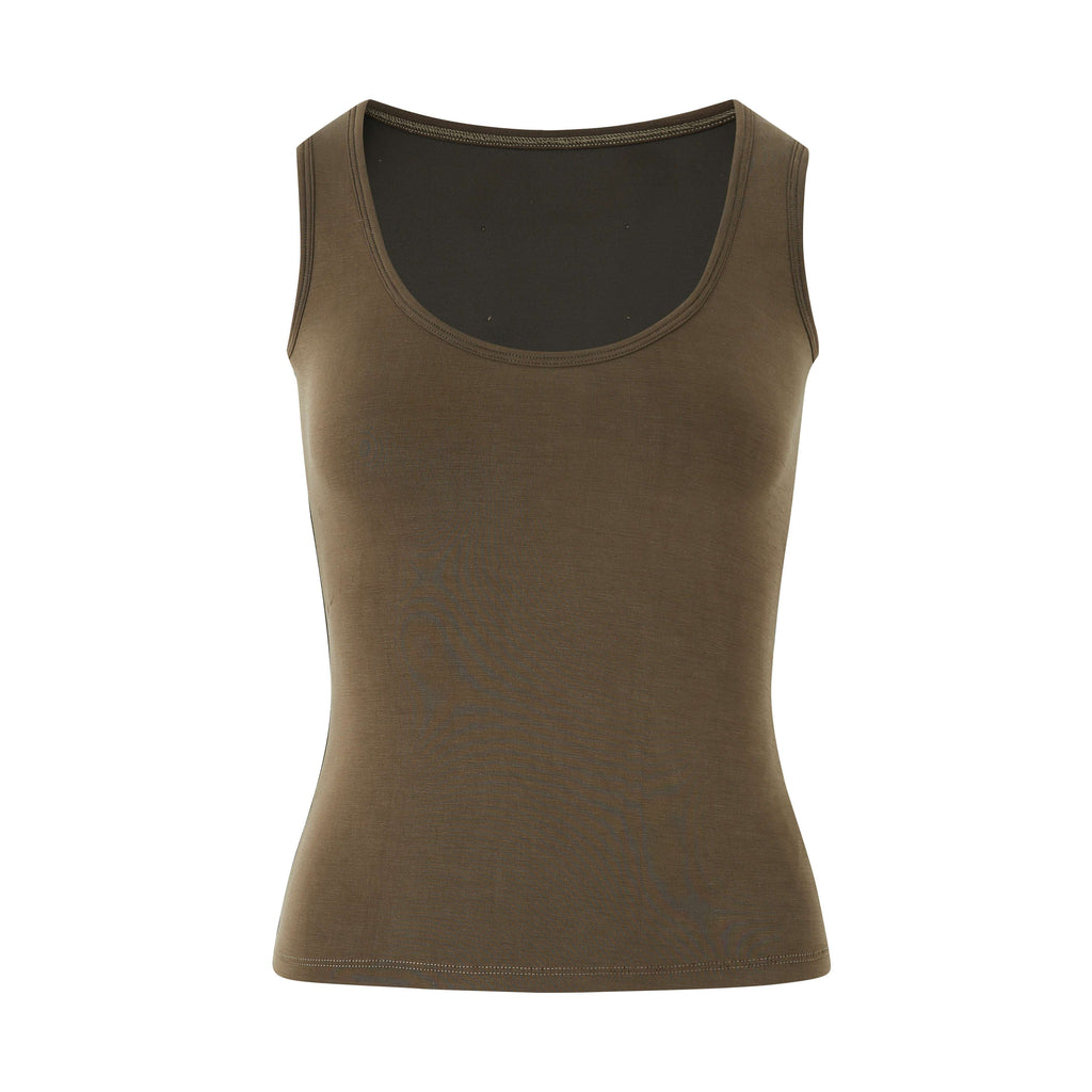 Fanptntox_Sleeveless_U_Neck_Sport_Tank_Flared_Floor_Women's_Casual_Top_&_Pants_Sets_717740132056_MISSTT