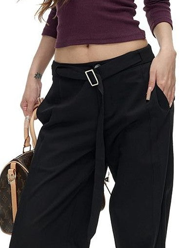 Fanptntox Slim Fit Deep V-neck Waist Cinched Long Sleeve Knit Women's Sweaters