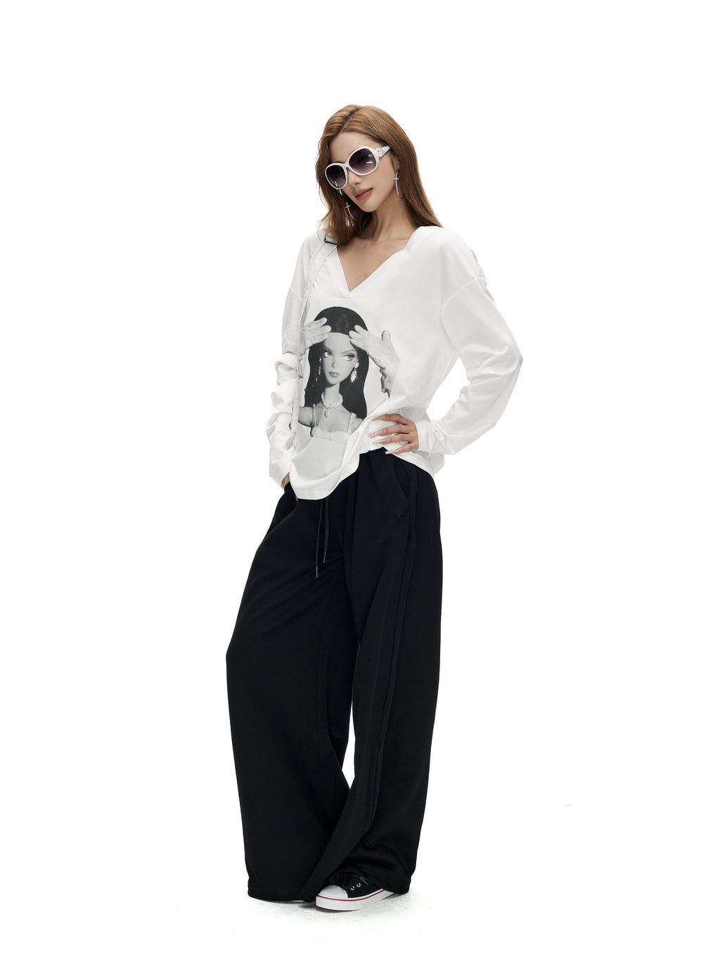 Fanptntox_Solid_Drawstring_Low_Waist_Minimal_Women's_Cotton_Knit_Wide-leg_Pants_1071978940112_MISSTT