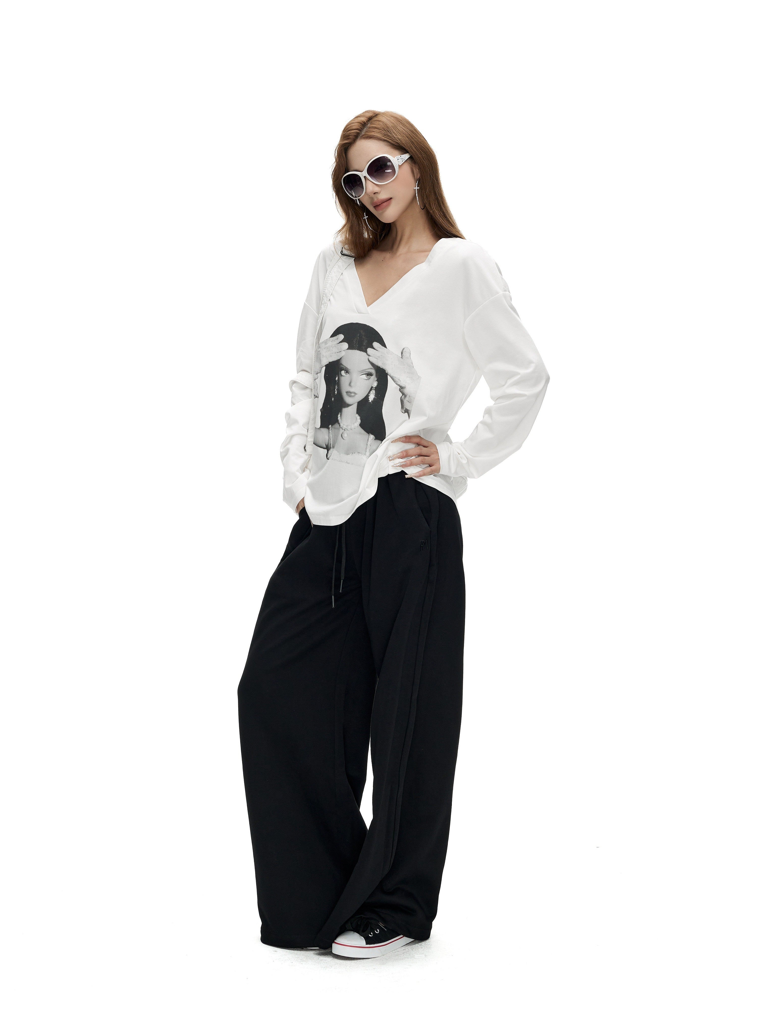 Fanptntox_Solid_Drawstring_Low_Waist_Minimal_Women's_Cotton_Knit_Wide-leg_Pants_1071978940112_MISSTT