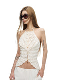 Fanptntox_Solid_French_Tiered_Ruffle_Asymmetric_Buttoned_Women's_Nylon_Blend_Halter_Tops_1060440387695_MISSTT