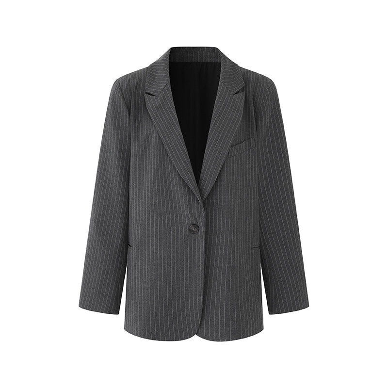 Fanptntox_Solid_Gray_Single_Button_Loose_Fit_Long_Sleeve_Street_Style_Women's_Blazers_736397904663_MISSTT