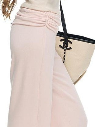 Fanptntox Solid High Neck Slim Waist Cutout Women's Soft Knit Tank Tops