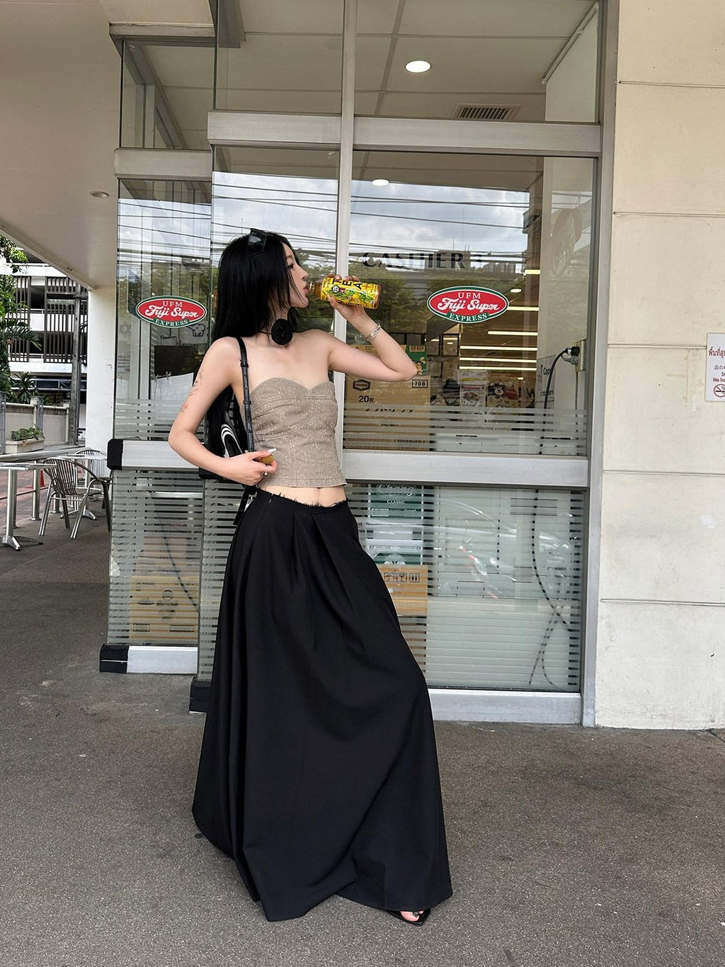 Fanptntox Street Distressed Solid Cropped Slim Sexy Fitted Women's Tube Tops