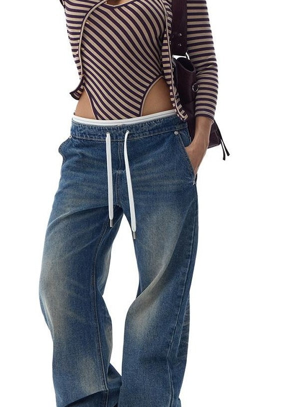Fanptntox Striped Colorblock Knit One Shoulder Cutout Women's Lyocell Wool Cardigans