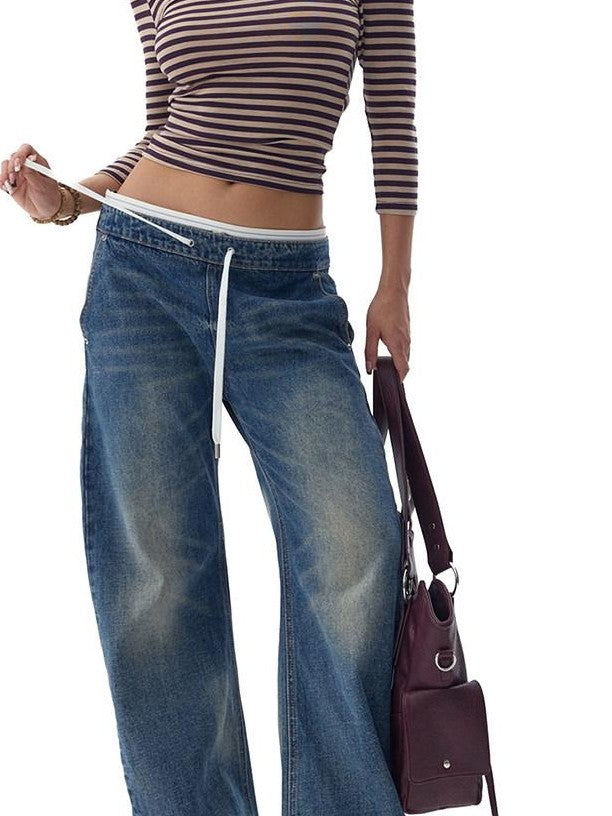 Fanptntox Striped Colorblock Knit One Shoulder Cutout Women's Lyocell Wool Cardigans