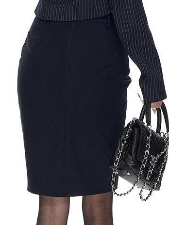 Fanptntox Striped Deep V-neck Structured Shoulders Short Slim Women's Polyester Blazers